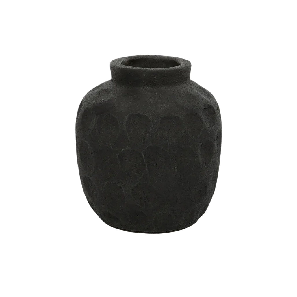 Vase décoratif en céramique pour intérieur - 20 x 20 x 25