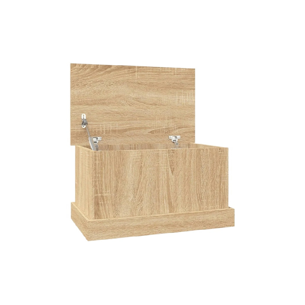 Coffre de rangement en bois – Pour le salon ou la chambre – Matière en bois – 90 x 45 x 45
